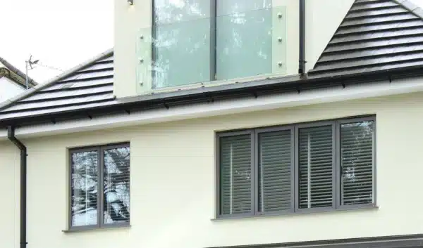 Aluminium Designer Casement Windows. ali window. SL68.