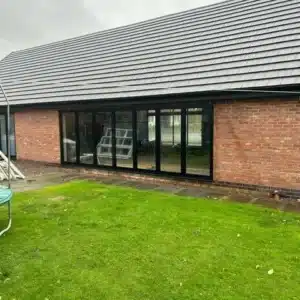 7 pane aluminium bifold